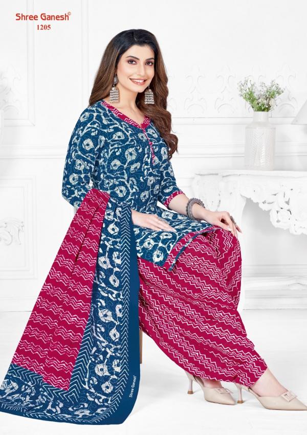 Shree Ganesh Batik Vol-2 Ready Made Cotton Printed Dress
